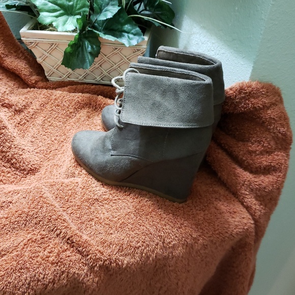 Mossimo Supply Co. Shoes - Suede wedges